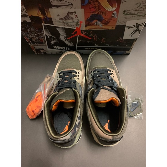 Jordan 3 Retro, Patchwork Camo - Picture 5 of 5